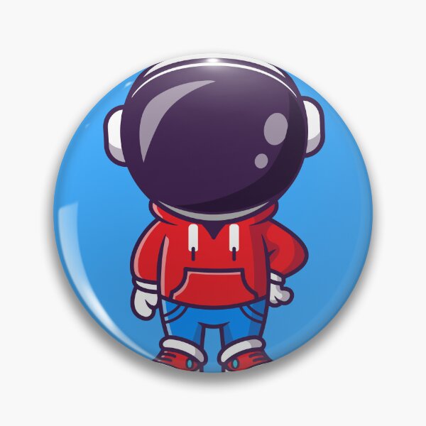 Item preview, Stylish Space Explorer: Cute Cool Astronaut with Jacket and Jeans Cartoon Vector Icon Illustration designed and sold by hjian8219.