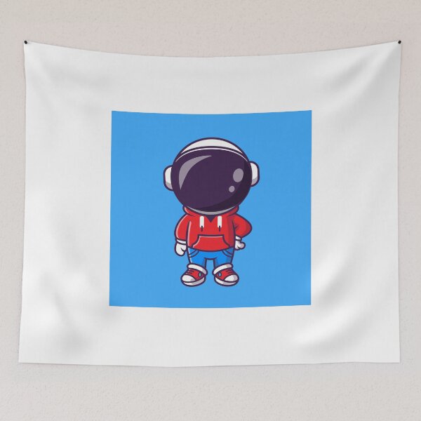 Item preview, Stylish Space Explorer: Cute Cool Astronaut with Jacket and Jeans Cartoon Vector Icon Illustration designed and sold by hjian8219.
