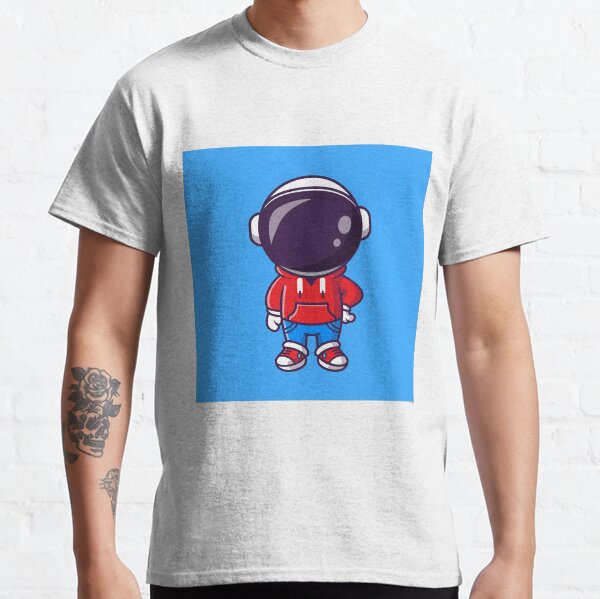 Item preview, Stylish Space Explorer: Cute Cool Astronaut with Jacket and Jeans Cartoon Vector Icon Illustration designed and sold by hjian8219.
