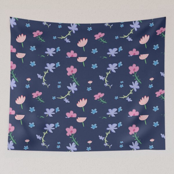 Item preview, Cute colorful flowers  designed and sold by TheKvltStudio.
