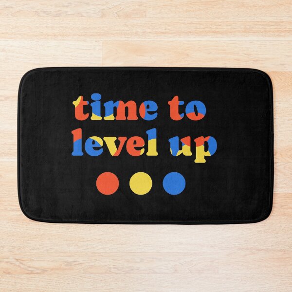 Item preview, time to level up - inspiration quote gamer birthday boy designed and sold by TNwandesignart.