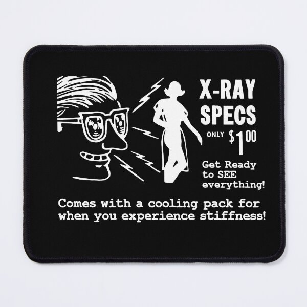 Item preview, Funny Mens X-Ray Glasses - Vintage Comic Ad designed and sold by Photo-Memes.