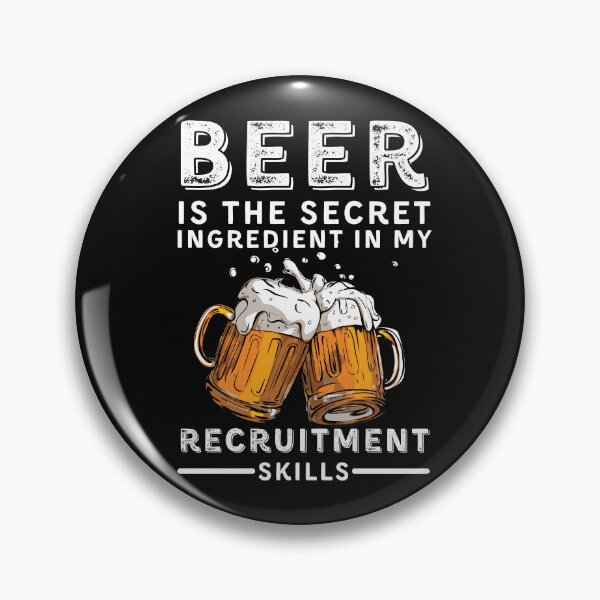 Item preview, Funny Recruiter - Beer Alcohol Recruiting designed and sold by Recruiter-Love.