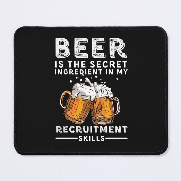 Item preview, Funny Recruiter - Beer Alcohol Recruiting designed and sold by Recruiter-Love.