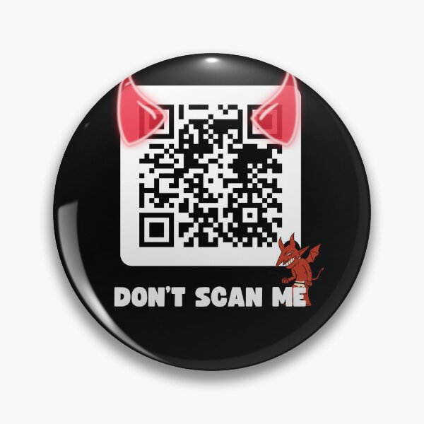 Item preview, Funny QR Code linking to PornHub - Don't Scan Me designed and sold by RiptideShirt.