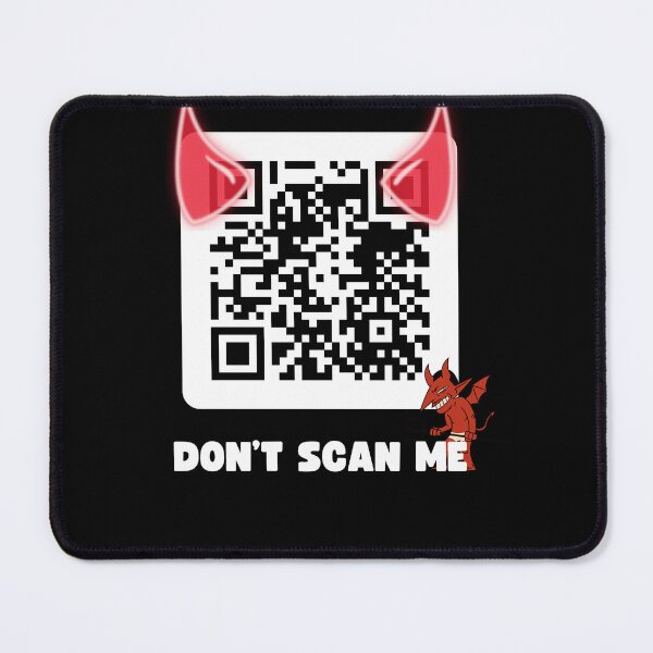 Item preview, Funny QR Code linking to PornHub - Don't Scan Me designed and sold by RiptideShirt.
