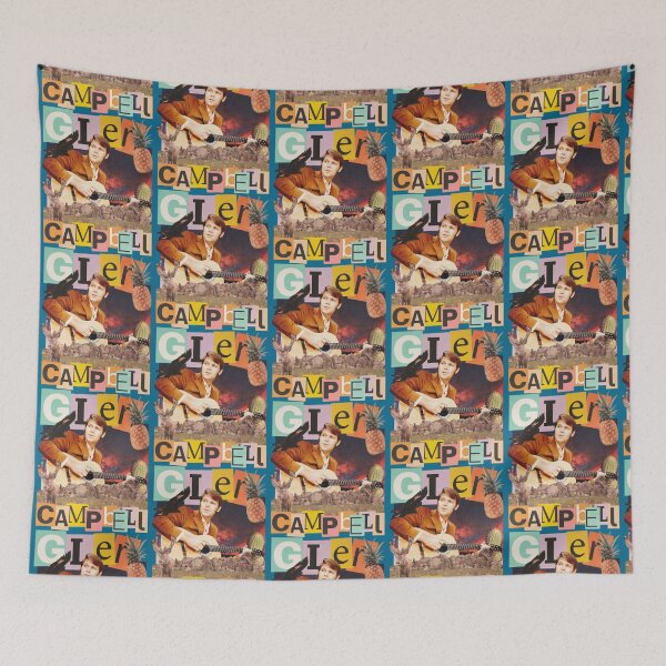 Item preview, Glen Campbell Rhinestone Cowboy Retro Gift Fan designed and sold by ConnerJosiah.