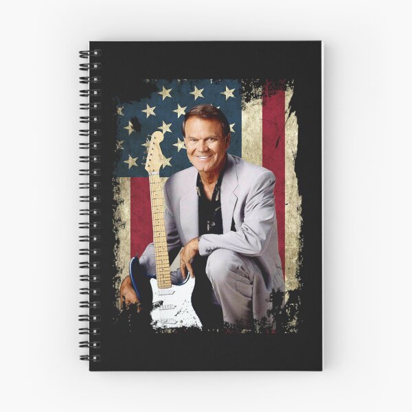 Item preview, Retro American Flag Legend Music Glen Campbell Gift designed and sold by ConnerJosiah.