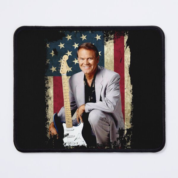 Item preview, Retro American Flag Legend Music Glen Campbell Gift designed and sold by ConnerJosiah.
