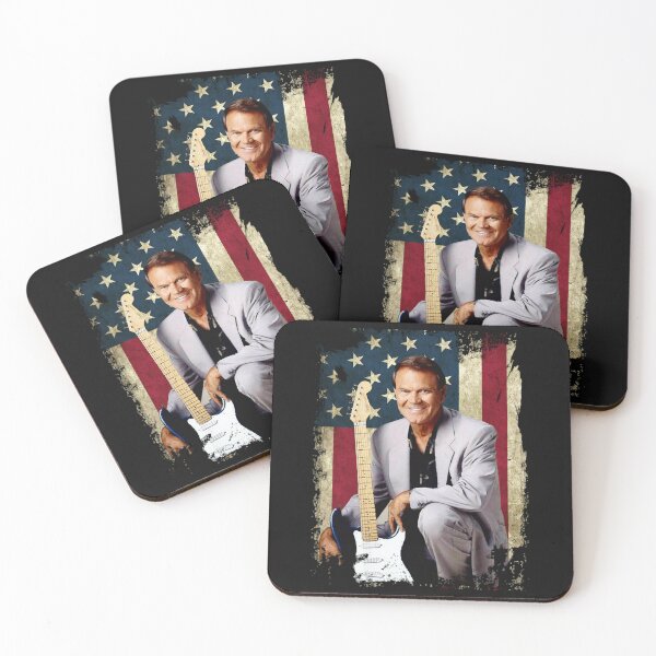 Item preview, Retro American Flag Legend Music Glen Campbell Gift designed and sold by ConnerJosiah.
