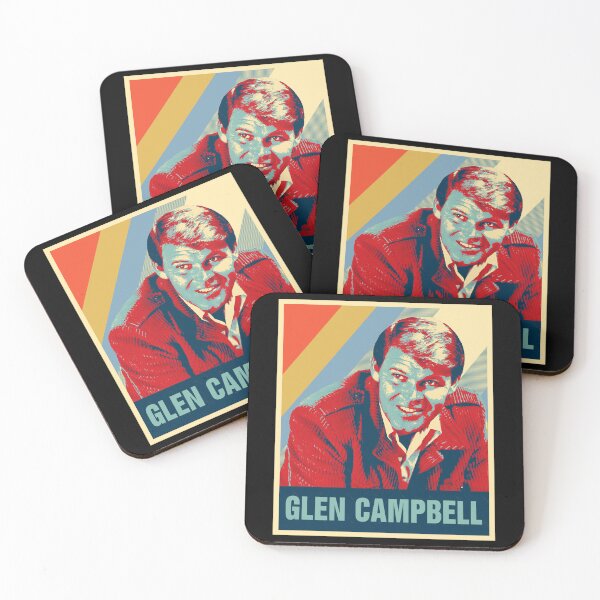 Item preview, Retro GLENCAMPBELL Pop Art Portrait Vintage Poster Style Men designed and sold by ConnerJosiah.