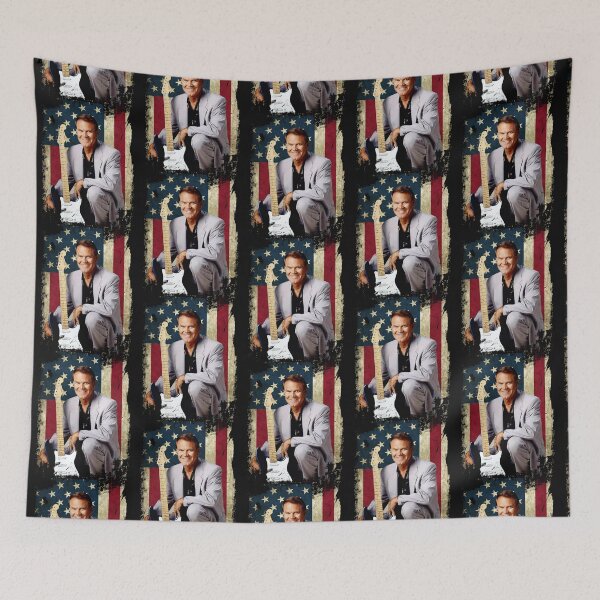 Item preview, Retro American Flag Legend Music Glen Campbell Gift designed and sold by ConnerJosiah.