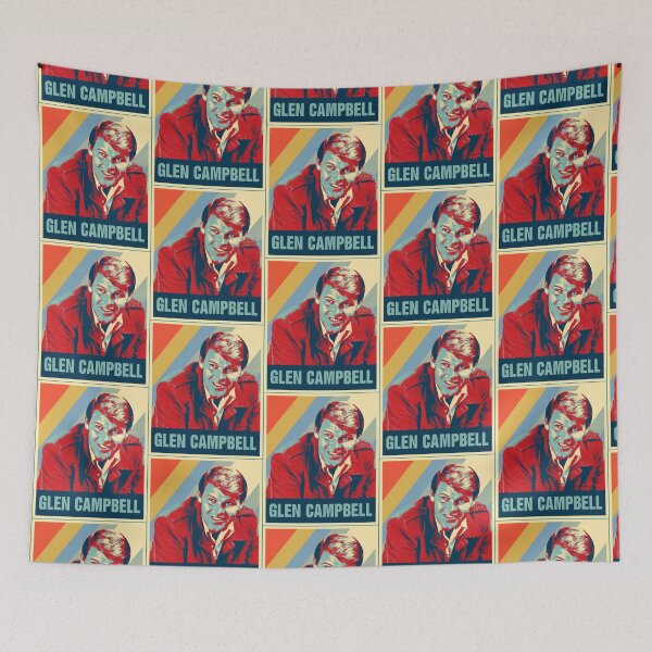 Item preview, Retro GLENCAMPBELL Pop Art Portrait Vintage Poster Style Men designed and sold by ConnerJosiah.