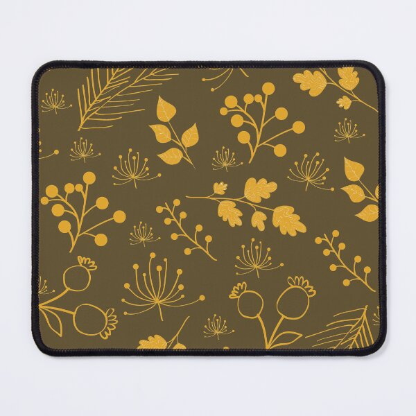 Item preview, flowers yellow plant botanical seamless designed and sold by obinsuma.