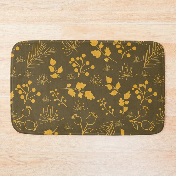 Item preview, flowers yellow plant botanical seamless designed and sold by obinsuma.