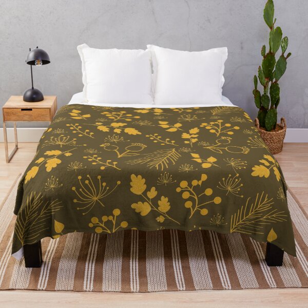 Item preview, flowers yellow plant botanical seamless designed and sold by obinsuma.