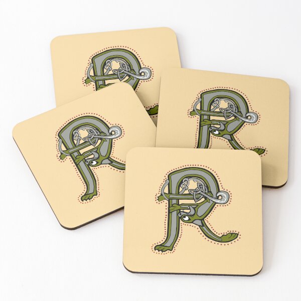 Item preview, Celtic Cat Letter R designed and sold by Donnahuntriss.