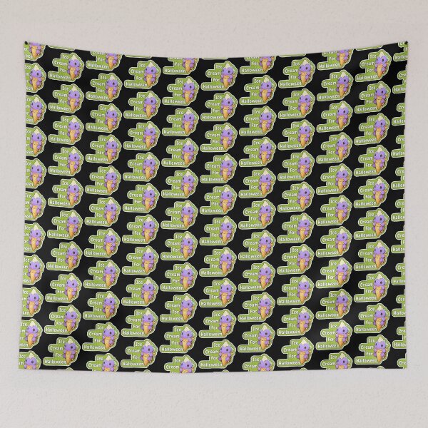 Item preview, Ice Cream for Halloween Purple Ice cream Turtle Shirt With Black Background designed and sold by ZEESDESIGN.