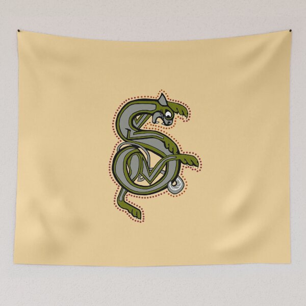 Item preview, Celtic Cat Letter S designed and sold by Donnahuntriss.