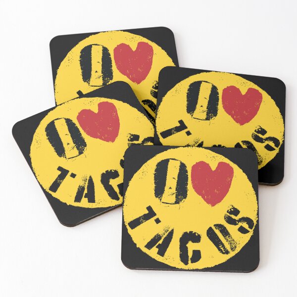 Item preview, I LOVE TACOS - Smile & Savor: Graffiti-Style 'I LOVE TACOS' Design designed and sold by pelagio.