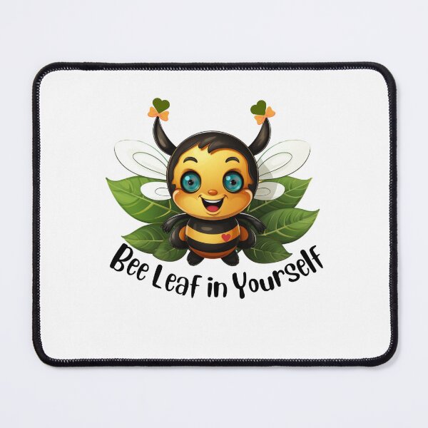 Item preview, Buzzy Bee says, Bee Leaf in yourself! designed and sold by BeHappyGoLucky.