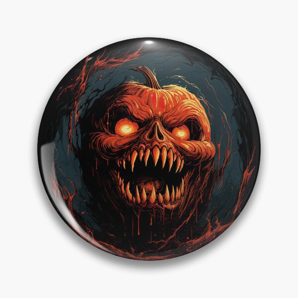 Item preview, Scary Jack O Lantern With The Dark Abstract Background designed and sold by eyestetix.