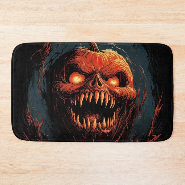 Item preview, Scary Jack O Lantern With The Dark Abstract Background designed and sold by eyestetix.