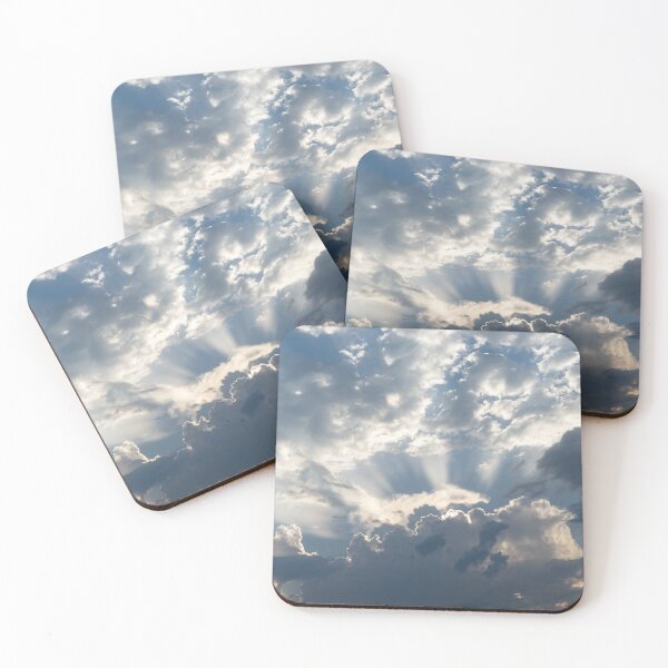 Item preview, Amazing Skyscape - Layered Cloudcover God Rays and the Coolest Cloud Shadows designed and sold by Georgia Mizuleva.