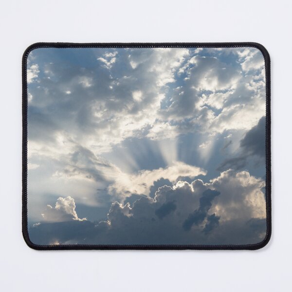 Item preview, Amazing Skyscape - Layered Cloudcover God Rays and the Coolest Cloud Shadows designed and sold by Georgia Mizuleva.