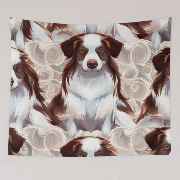 Item preview, Beautiful Boarder Collie Dog designed and sold by purplesensation.