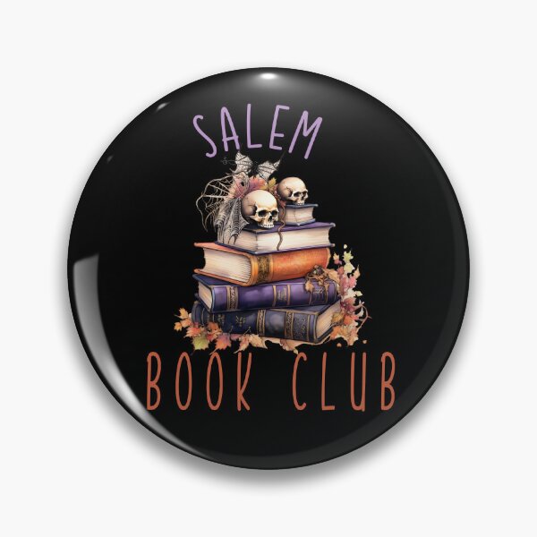 Artikelvorschau, Salem Buchclub | Leser | Lehrer | Bibliothekar | Gruselige Bücher | Halloween entworfen und verkauft von ShoniwDesigns.