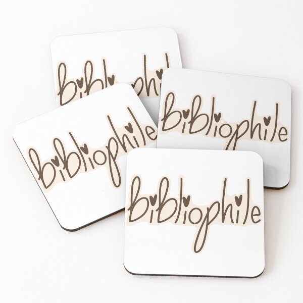 Item preview, bibliophile designed and sold by MoMakesStickers.
