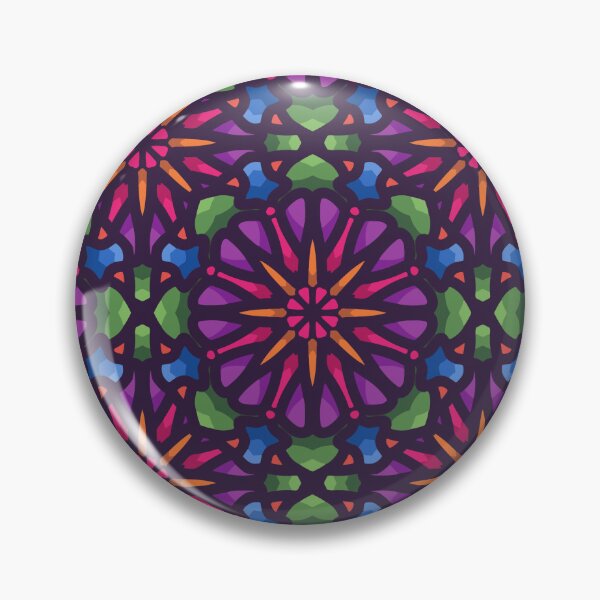 Item preview, Vintage patchwork with floral mandala designed and sold by obinsuma.