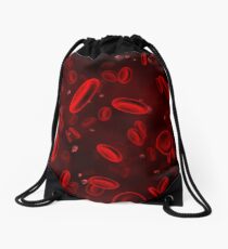 Red Blood Cells Drawstring Bag
