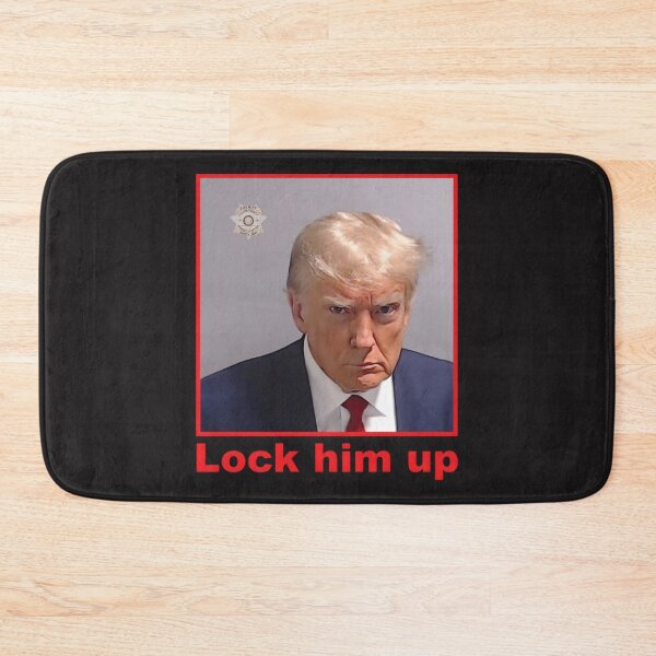 Item preview, Donal Trump Mugshot Lock Him Up Active designed and sold by EvelynDick.