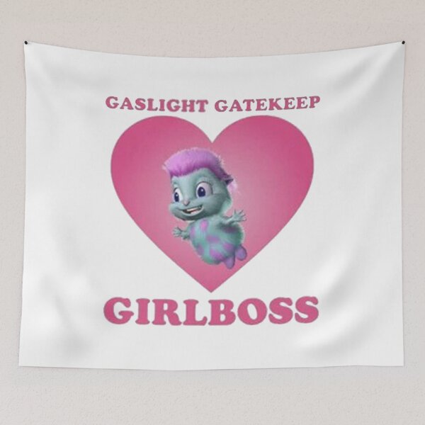 Item preview, Gaslight Gatekeep Girlboss Bibble's Beliefs designed and sold by riantiwright.