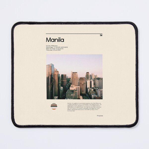 Item preview, Visit Manila, Philippines (Travel poster) designed and sold by RabbitK.