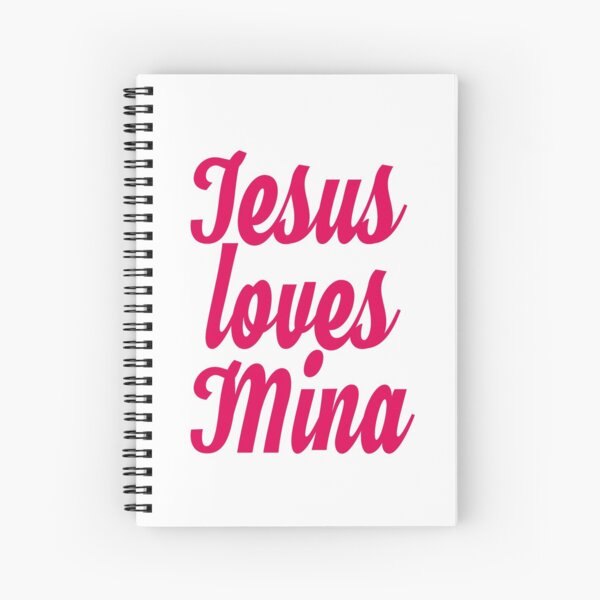 Item preview, Jesus loves Mina designed and sold by Shalomjoy.