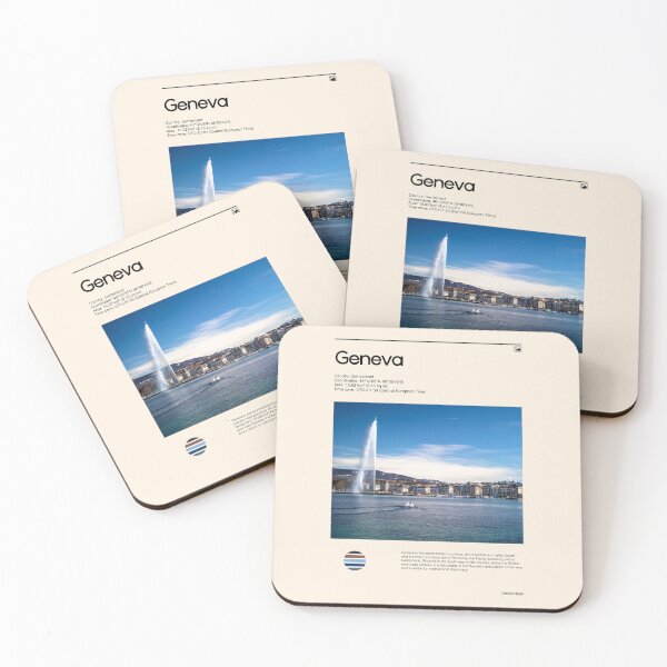 Item preview, Visit Geneva, Switzerland (Travel poster) designed and sold by RabbitK.