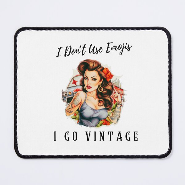 Item preview, Timeless Cool: Rock the Vintage Vibe with this Emoji Fee Design designed and sold by Cajunsity.