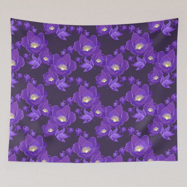 Item preview, violet blooming flower designed and sold by obinsuma.