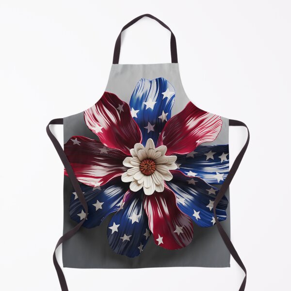 Item preview, american flag flower overlay print designed and sold by dcrc.