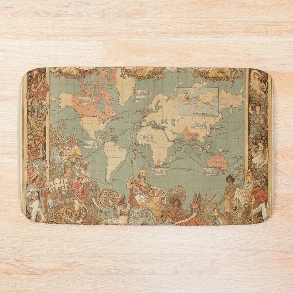 Item preview, Walter Crane, British Empire in 1886 designed and sold by NouveauEra.