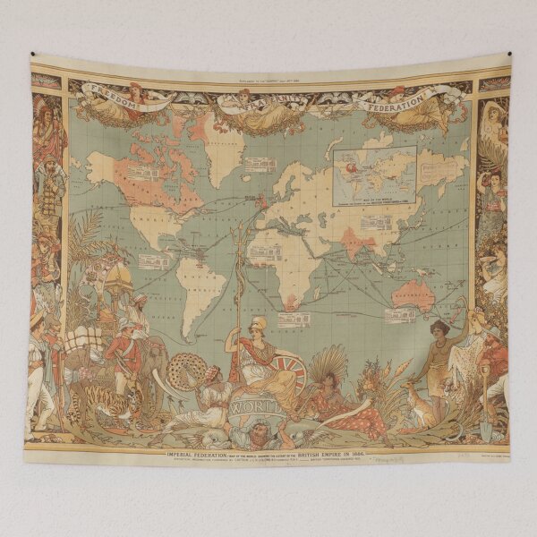 Item preview, Walter Crane, British Empire in 1886 designed and sold by NouveauEra.