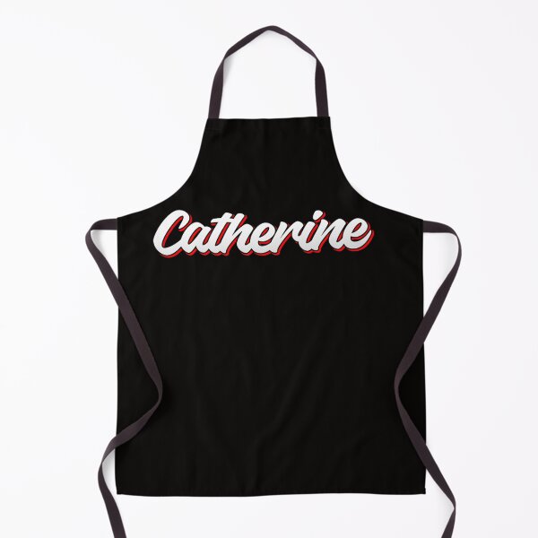Item preview, Retro Catherine Name Label (Black) designed and sold by KACIIBARN.