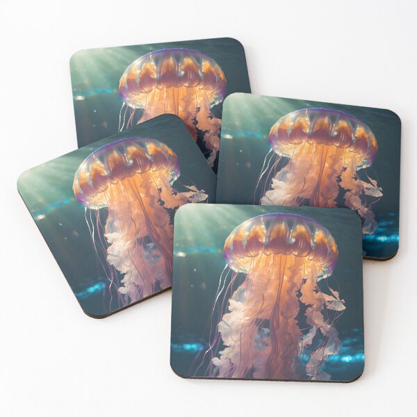 Item preview, Ultra detailed jellyfish designed and sold by ROKANDESIGNART.