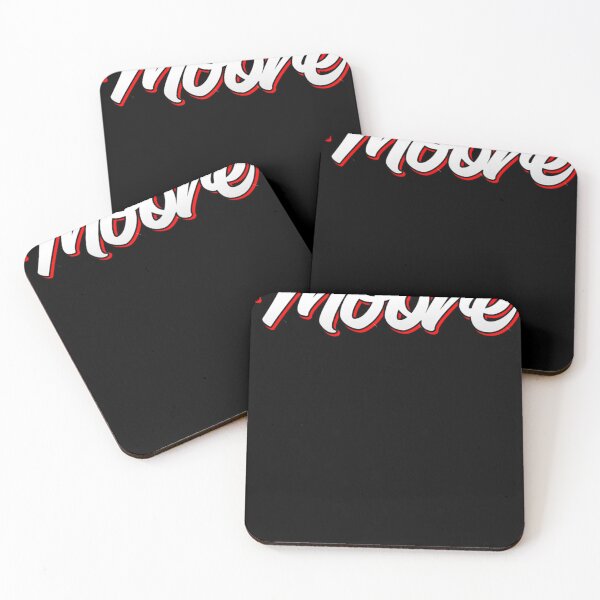 Item preview, Retro Moore Name Label (Black)  designed and sold by KACIIBARN.