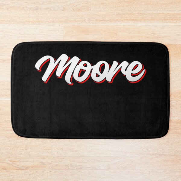 Item preview, Retro Moore Name Label (Black)  designed and sold by KACIIBARN.