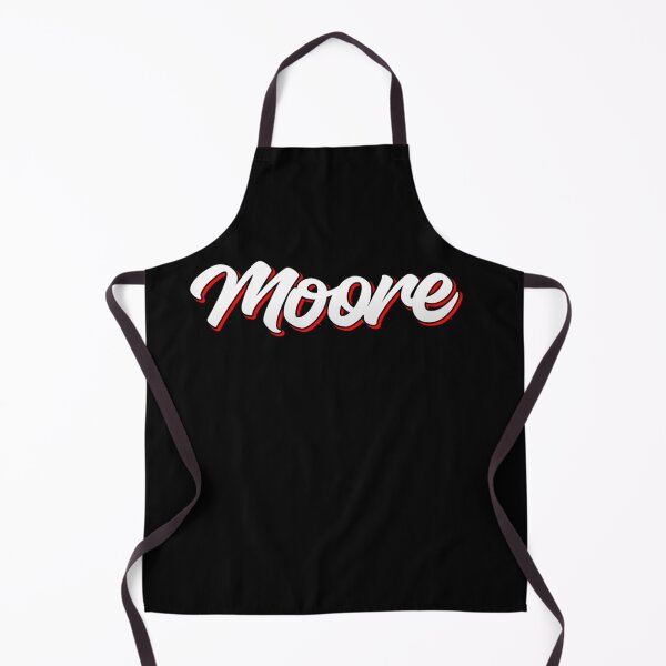Item preview, Retro Moore Name Label (Black) designed and sold by KACIIBARN.
