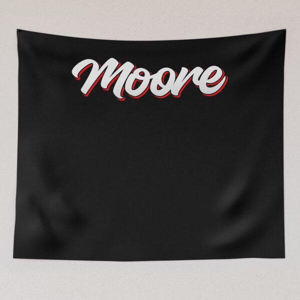 Item preview, Retro Moore Name Label (Black)  designed and sold by KACIIBARN.